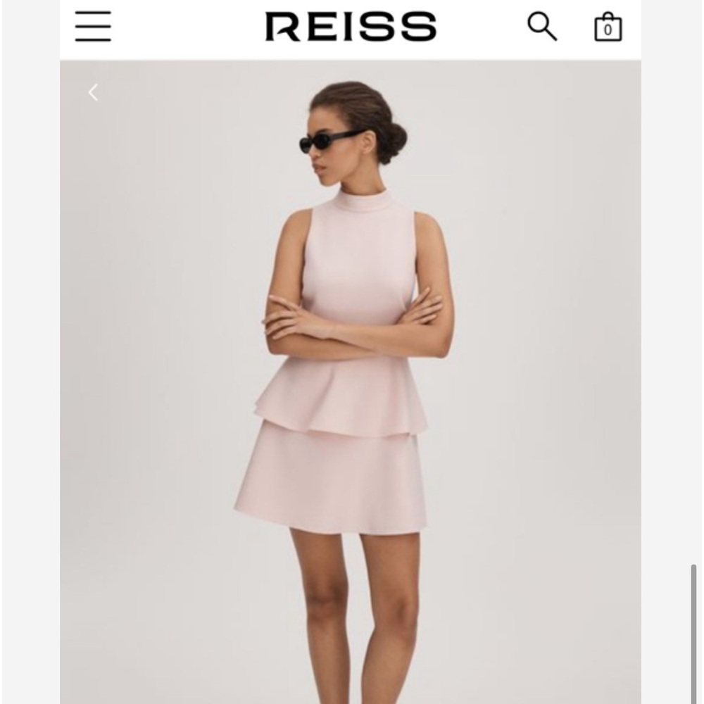 Pink Reiss dress